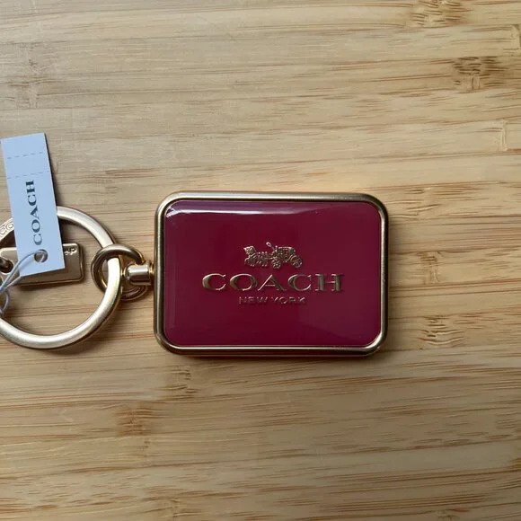 NWT Authentic Coach Keychain Charm - Picture 2 of 5